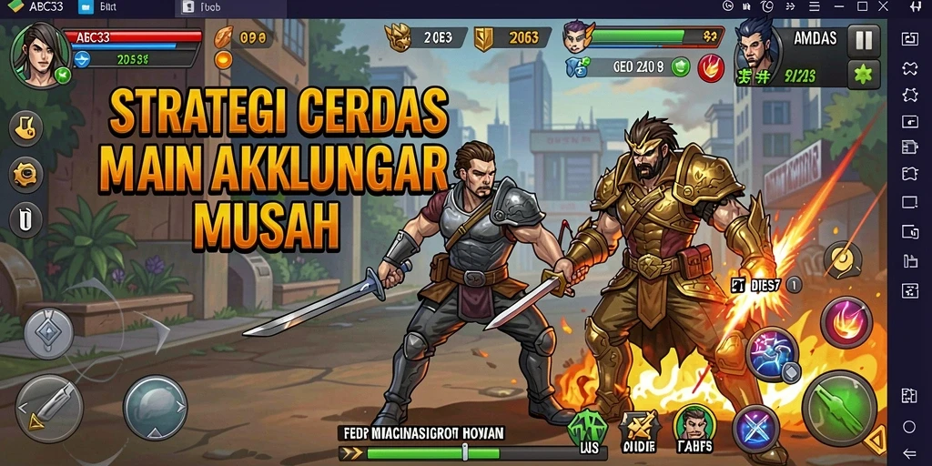 Tampilan gameplay ABC33 yang menakjubkan dengan strategi yang mendalam.
