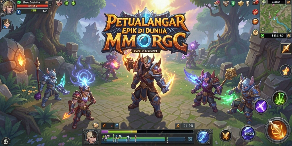 Gameplay seru F08 dengan petualangan dan pertarungan seru.