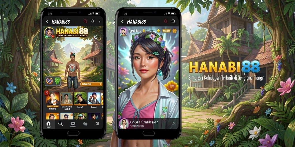 Gameplay menarik HANABI88 dalam simulasi kehidupan.