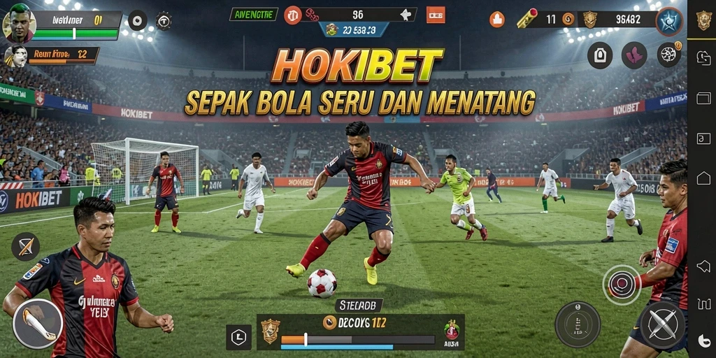 Tampilan gameplay HOKIBET yang seru dan mendebarkan.
