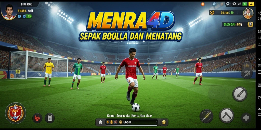 Tampilan gameplay <strong>MENARA4D</strong> yang seru dan penuh aksi di lapangan.