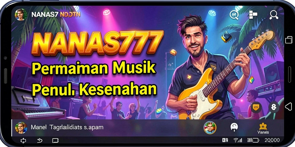 Tampilan screenshot NANAS777 menunjukkan gameplay interaktif yang seru.