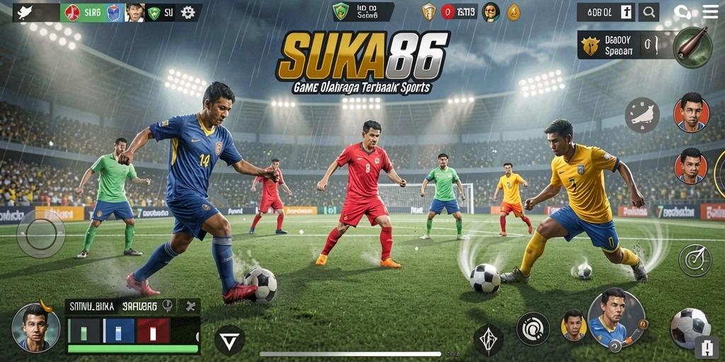 Screenshot utama memperlihatkan gameplay seru dalam <strong>SUKA86</strong> yang penuh aksi.